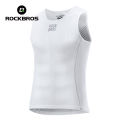 ROCKBROS Cycling Jersey Breathable Quick Drying Male Sleeveless Vest Sweat Apsorption Reflective Outdoor Sports Bike Base Layer. 