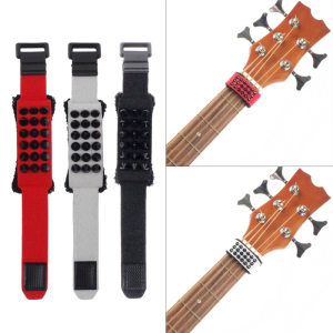 Punk Style Guitar String Muter Guitar Fretboard Muting Tape String Mute Noise Reducer Dampener Fit for 6/7 String Guitar