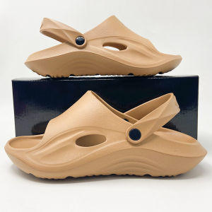 [Free Shipping] Arch support home and outdoor dual-use sports sandals for men and women trendy non-slip with wedge heel thick sole flat sole