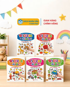 Sách - Stickers For Kids - Song ngữ Anh Việt - Ndbooks