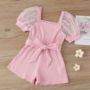 9 Shop Jumpsuit Anak Balita Jumpsuit Model Terbaru KARRAA Jumpsuit Usia 3-9 Tahun Model Korea Bahan Halus Melar Fashionable Menarik Trendyy