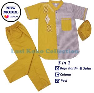 Baju Koko Anak Laki-Laki Terbaru: Model & Ukuran 2021
