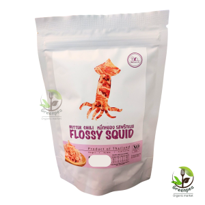 INBAAN หมึกหยอง รสพริกเนย ขนาด 20 กรัม หอมปลาหมึก อร่อย XO Paste