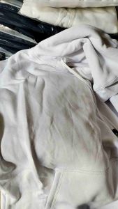 Sweater Hoodie Warna Putih Size L