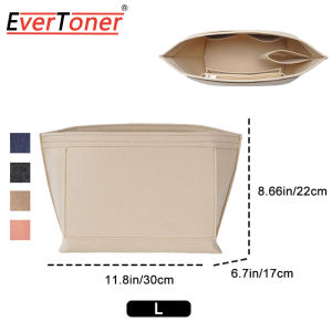 Evertoner nhét đồ bằng nỉ Túi Phù Hợp Cho Longchamp Loạt Túi Xách Mini S M L Phát Túi lót Phát Túi trang điểm Xách Tay Chèn Túi đựng ví