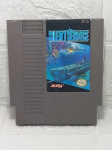 PRELOVED NINTENDO NES SILENT SERVICE GAME