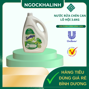 Nước rửa chén Sunlight THIÊN NHIÊN lô hội 3.5kg
