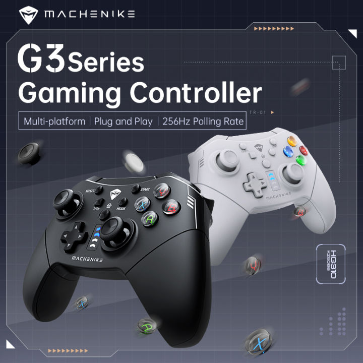 Machenike G3 gaming controller gamepad backlit buttons plug and play