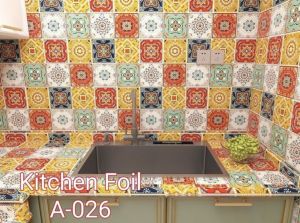 fashion shop  5 meters x 40cm self adhesive kitchen and bathroom sticker wallpaper waterproof heatproof