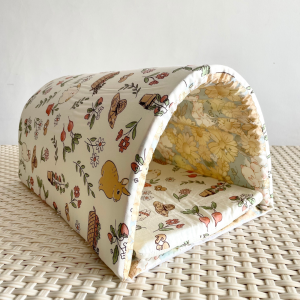 Spring Picnic | LARGE Hoppy Hideaway Tunnel | No Furries Delights | Cozy Hideout & Play Tunnel for Small Pets & Animals