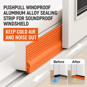 Aluminum window sealing strip Pro Street sliding window