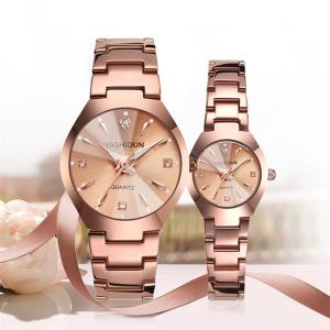 FateSky Women Watches Waterproof Men Business Watch Alloy Student Luminous Couples Watches