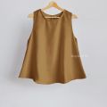 Bayleaf.id Tania Inner Basic Tanpa Lengan / Baju Dalam Tanpa Lengan Premium / Sleeveless Inner Basic. 