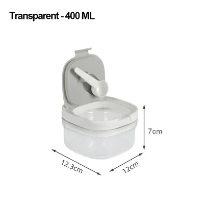 1800ml Airtight Milk Powder Container Bekas Susu Baby Kedap Udara BPA Free + Magnetic Spoon