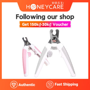 Honeycare claw care pet grooming products stainless steel dogs & cats claw nail clippers