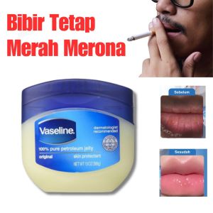 Vaseline Lip Balm Lipbam Original Pemerah Bibir Permanen Pencerah Bibir Hitam Mencerahkan Perokok