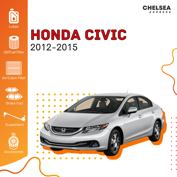 Honda Civic 20122015 (Oil Filter, Air Filter) Lazada PH