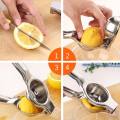 Stainless Steel Lemon Lime Squeezer. 