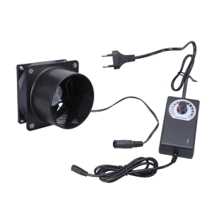 Convenient Exhaust Fan 80mm Ventilation Fan With Double Ball Bearing For DIY Welding And 3D Printer Enclosures