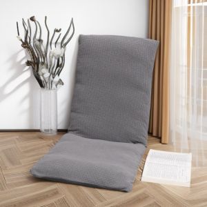 INNEED Elastic Tatami Chair Cover Breathable Stretch Lounge Protector Foldable Cushion Case for Home Camping Bay Window Cushions