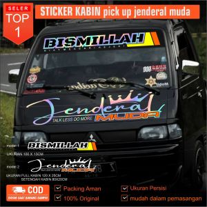 TERKEREN STICKER KABIN PICKUP JENDERAL MUDA CARRY FUTURA DAN L300 GRANMAX