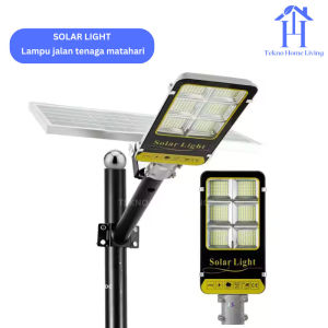 Solar Cell Lampu Jalan Tenaga Surya IP66 Waterproof Anti Pecah Tahan Lama