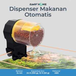 BERGARANSI TaffHOME Alat Pemberi Dispenser Makanan makan Ikan otomatis Aquarium Food Timer GA 300D