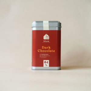 Imported Chocolate 180g (Khom Chocolatier House) - Dark Chocolate 64% (No preservatives / emulsifiers) - Pre-order Available to Maximise Shelf Life