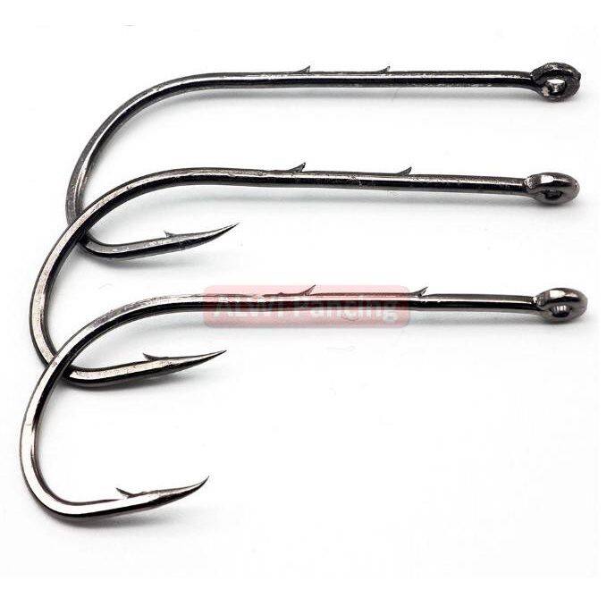 WESTBASS 50 Buah Kail Jig 2 #-5/0 # Kait Ikan Betis Panjang Kait Pancing  Baja Karbon Kait Tunggal Ikan Mas Berduri Aksesori Memancing - AliExpress