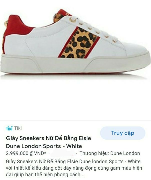 giày da thật sneaker thể thao nữ .DUNE LONDON lấy cảm hứng từ retro ...