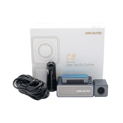 Hikvision C8 Pro Dash Camera 4K Ultra HD Voice Control 24 Hours Parking Monitoring Collision Sensor Loop Recording Dashcam