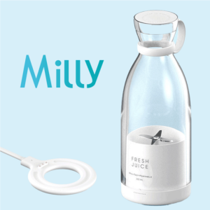 Milly store Portable Wireless Charging Tumbler Mini Blender