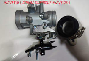 เรือนลิ้นเร่งcbr150 เรือนcbr150 S4 ใส่แมพเดิมS4 ปาก for Cbr150w110iw125iปลาวาฬ DreamMSX125 มีขนาด 28M30M 32M เลือกขนาดด้านใน（ไม่รวมเซ็นเซอร์）SENSHA