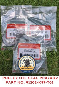 PULLEY OIL SEAL PCX/ADV PART NO. 91202-K97-T01