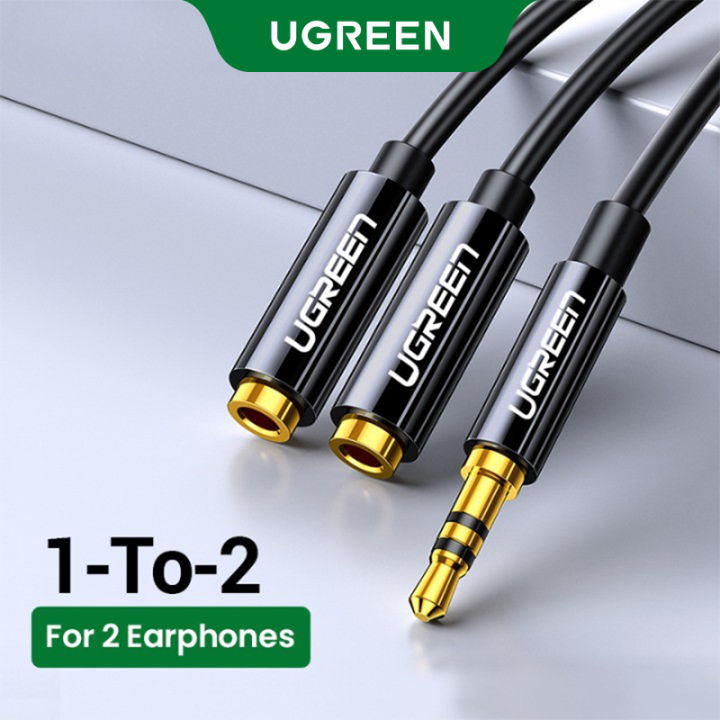 UGREEN Headphone Splitter Audio Stereo Y Splitter Extension