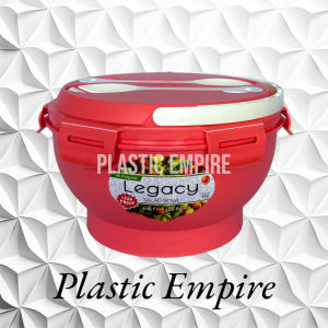 UniGlobal Leak Proof Multi Purpose Salad Bowl With Fork and Spoon