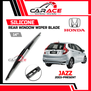 HONDA JAZZ | 14" Rear Window SILICONE Wiper Blades | Wiper Belakang HONDA JAZZ Rear Wiper Back Wiper