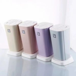Plastic Practical Tool Holder Knife Block Kitchen Supplies 【1PC】 Easy to use