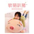 Anak Patung Babi Anak Patung Kain Atas Katil Jalur Panjang untuk Menemani Anda Tidur Bantal Mainan Mewah Babi Gadis Budak Lelaki Boneka Comel 2023. 