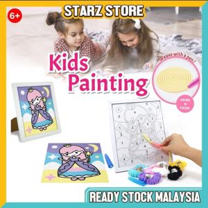 Awotech Handy Girl DIY Toy Kids Art And Craft DIY Art And Craft Art Craft Kit Educational Toy For Kids Handy Girl Art And Craft Mainan Budak Perempuan Painting Toy Craft Set DIY 手工 DIY