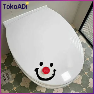 Toilet Lid Creative Plastics Smiling Household Toilet Handle Anti Dirty Lid Lifting Device