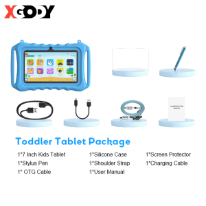 XGODY T702-Pro 7" inch Android 12.0 OS Legit Kids Tablet PC Original for Student Gadgets Tablet HD IPS Touch Screen 3G RAM + 32G ROM Free Shipping