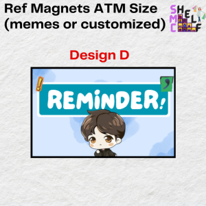 SMC SHELF 2024 Ref Magnets Perfect For Giveaways Display Cute Designs Ref Organizer Customized