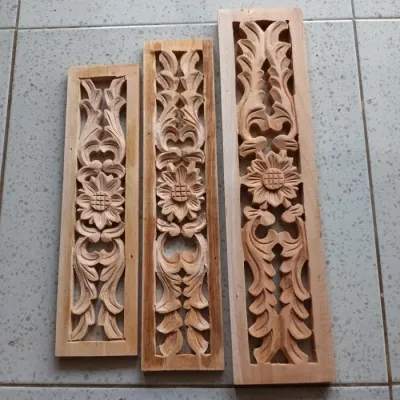 Ukiran Kayu Ornamen Ukir Keping Loster hiasan dinding ukir 10x35 cm CNE211