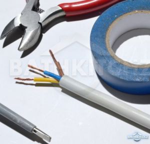BATHKITCHZ Full Copper 3 Core Flexible Cable Wire Wayar Kabel Elektrik Lower Price General Wire Use