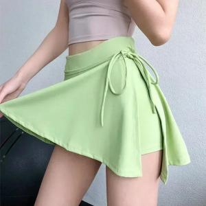 Cloud Hide Home Dancing Sports Skirt Tennis Skirts Women Workout Cycling Fitness Shorts High Waist Quick Dry Running Sport Skort