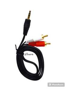 Kabel AUX 2 in 1 1.0 meter high grade cable