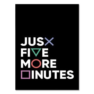 Game Room Wall Art Poster Gamepad Bedroom Decor Canvas Painting Gamer Printing Gift for Boys