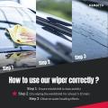 Kamatto Hydrophobic Silicone Windshield Wiper With Water Repellent Coating Properties (1 PC). 