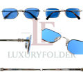 แว่นกันแดด MIUMIU รุ่น SMUA53 กรอบแว่นสี Pale Gold ของแท้ 100% พร้อมอุปกรณ์. 